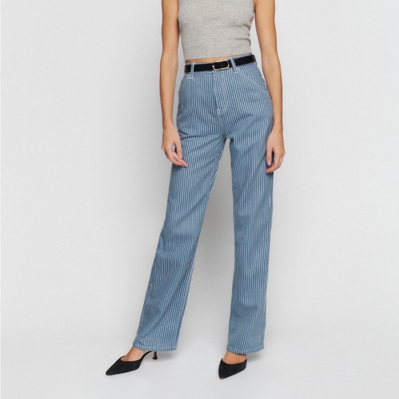 Reformation Wilder High Rise Wide Leg Jean - Picture 2 of 5